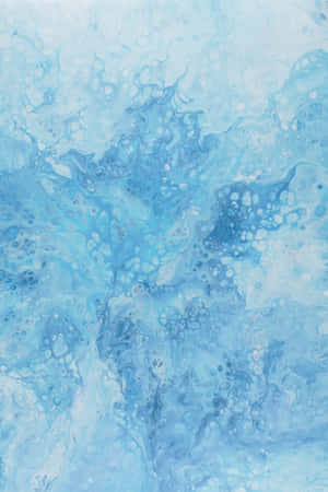 Cool Light Blue With Bubbles Wallpaper