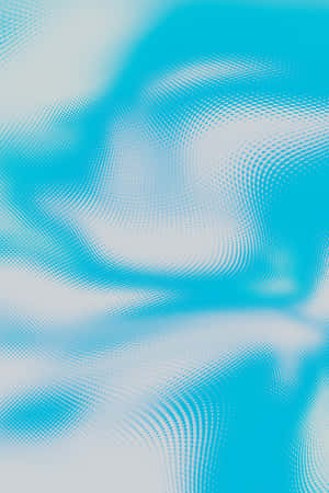 Cool Light Blue With Waves Wallpaper