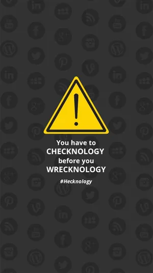 Cool Lock Screen Technology Wallpaper