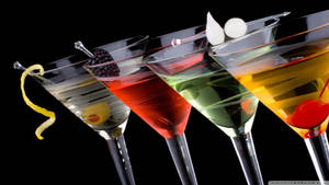 Cool Martini Drinks Wallpaper