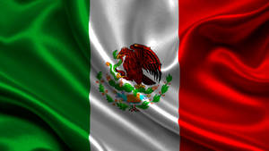 Cool Mexican Flag Graphic Art Wallpaper