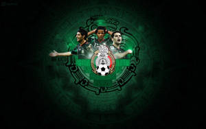 Cool Mexican World Cup Players Wallpaper