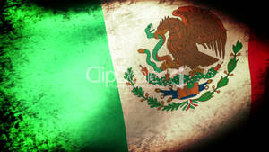 Cool Mexico Flag Art Wallpaper
