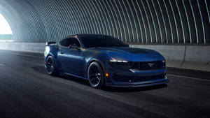 Cool Mustang Blue Wallpaper