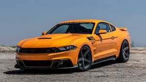 Cool Mustang Yellow Wallpaper