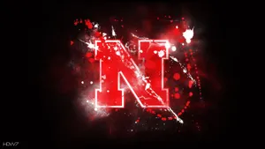 Cool N Red Paint Splatters Wallpaper