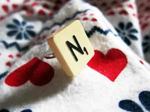 Cool N Scrabble Block Wallpaper