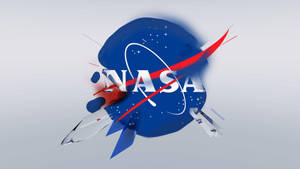 Cool Nasa Aesthetic Logo Wallpaper
