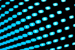 Cool Neon Abstract Dots Wallpaper