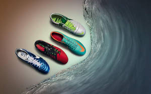 Cool Nike Shoe - Hit The Streets In Style Wallpaper