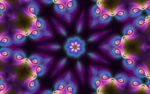 Cool Optical Illusions Fractal Art Wallpaper