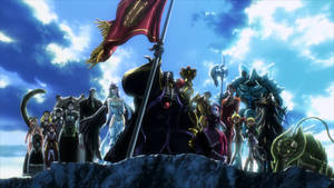 Cool Overlord Ainz Ooal Gown And Crew Hd Wallpaper