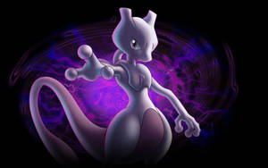 Cool Pokemon Mewtwo Art Wallpaper