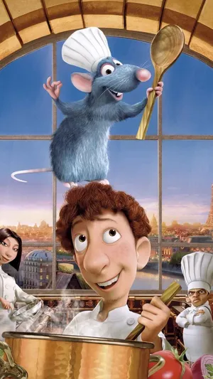 Ratatouille Emile 640 x 960 iPhone 4 Wallpaper