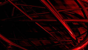 Cool Red Metallic Rods Wallpaper