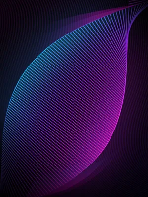 Cool Retro Geometric Wave Wallpaper