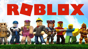 Cool Roblox Characters Outside Wallpaper