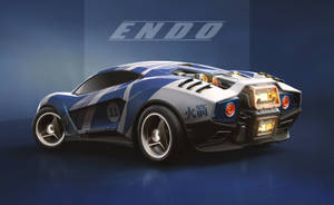 Cool Rocket League Endo Car Wallpaper