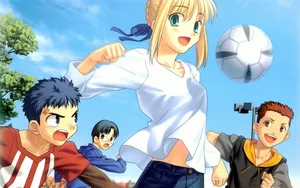 Cool Soccer Desktop Saber Wallpaper