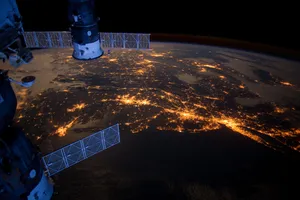 Cool Space Station Wallpaper