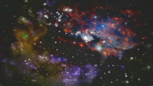 Cool Space Vibrant Galaxy Wallpaper