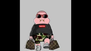Cool Supreme Profile Picture Wallpaper