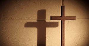 Cool Wooden Christian Cross Wallpaper