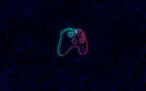 Cool Xbox Neon Outline Wallpaper