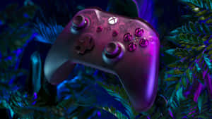 Cool Xbox Pink Purple Controller Wallpaper