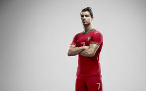Cool Young Cr7 Wallpaper