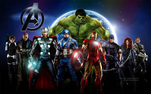 Coolest Avengers Poster Wallpaper