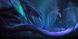 Coolest Dragon From Legends Of Runeterra Wallpaper