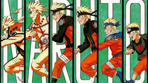 Coolest Naruto Collage Art Wallpaper