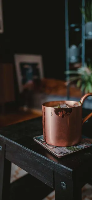 Copper Cup For Samsung S20 Ultra Wallpaper