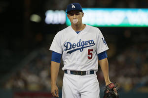Corey Seager Blowing Bubblegum During Game Wallpaper