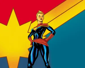 Corps Art Captain Marvel Wallpaper