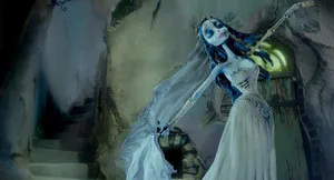 Corpse Bride Dancing Happily Wallpaper