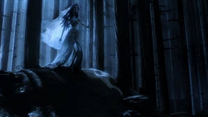 Corpse Bride In The Forest Wallpaper