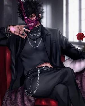 Corpse Husband Fancy Suit Wallpaper