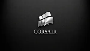 Corsair 3d Silver Logo Wallpaper