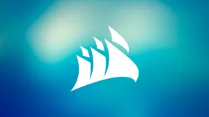 Corsair Abstract Blue Sky Wallpaper