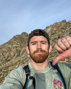 Cory Sandhagen With Thumbs Down Wallpaper