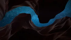 Cosmic Starry Sky 4k Wallpaper