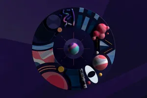 Cosmos Platter 3d Art Wallpaper