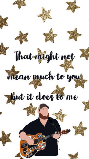 Country Music Superstar Luke Combs Wallpaper