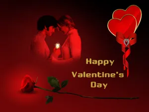 Couples On Valentine's Day Wallpaper