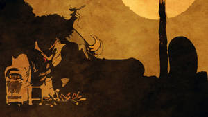 Cowboy Bebop Desktop Spike Silhouette Wallpaper