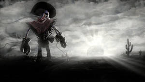Cowboy For Day Of The Dead Wallpaper
