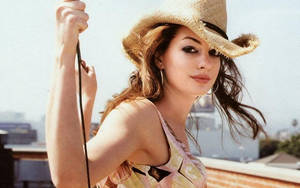 Cowgirl Anne Hathaway Wallpaper