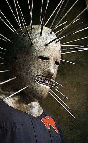 Craig Jones Spiky Metal Mask Wallpaper